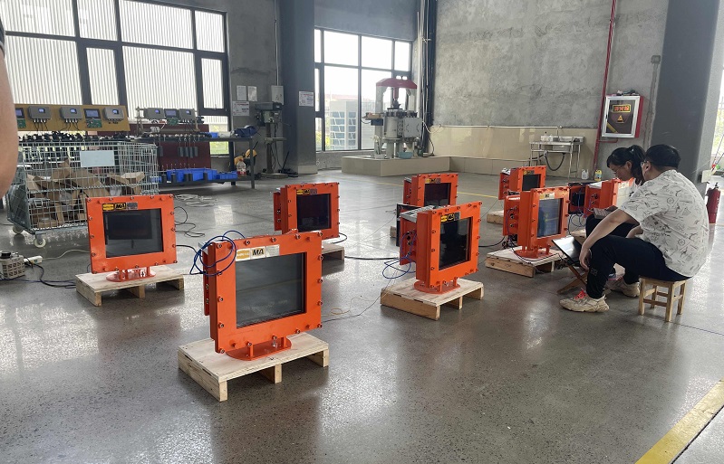 多臺(tái)防爆電腦一體機(jī)進(jìn)入調(diào)試完畢，即將在煤礦生產(chǎn)中發(fā)揮大作用！